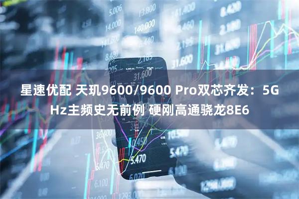 星速优配 天玑9600/9600 Pro双芯齐发：5GHz主频史无前例 硬刚高通骁龙8E6